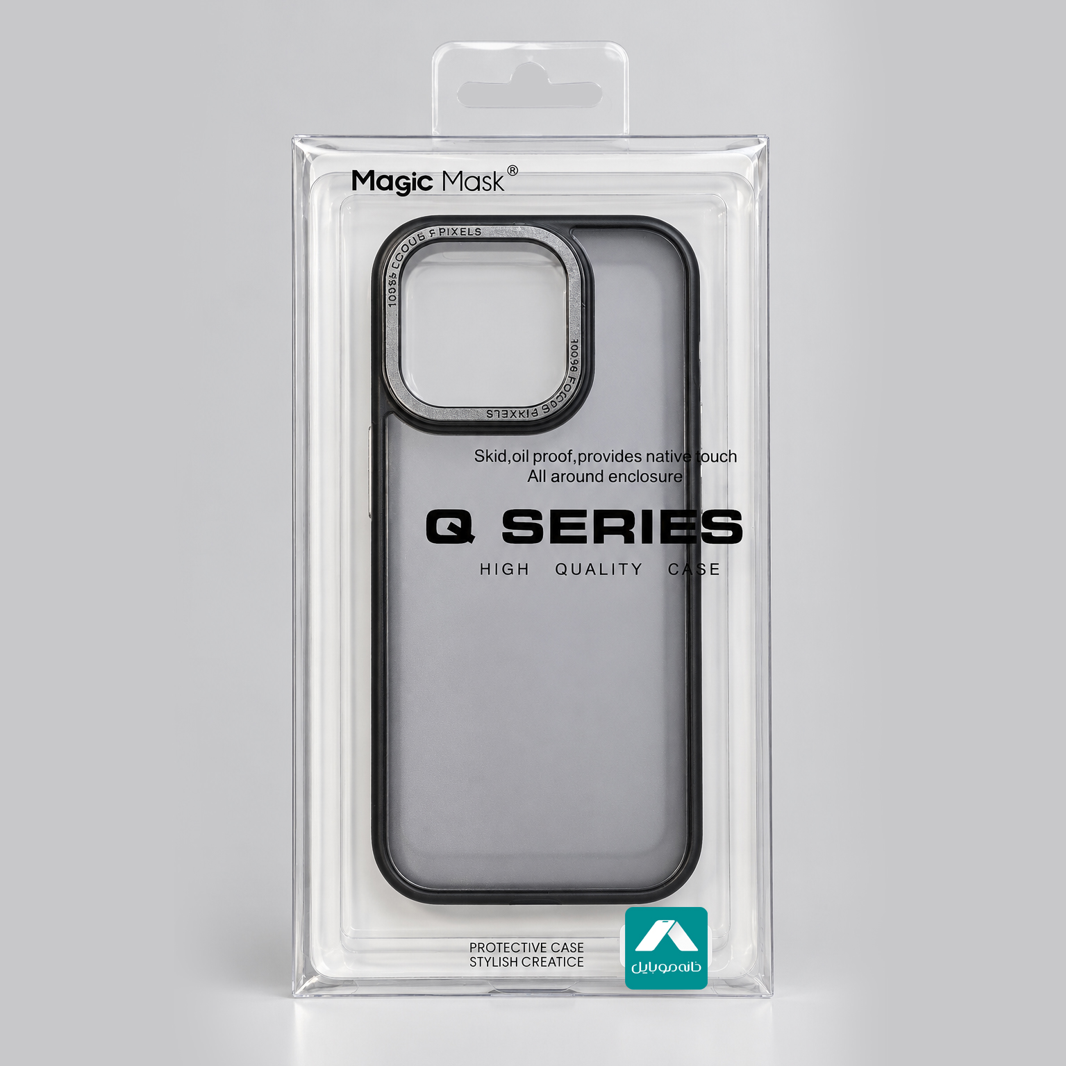 قاب اورجینال Magic Mask Q Series Matte مخصوص گوشی آیفون 15 pro