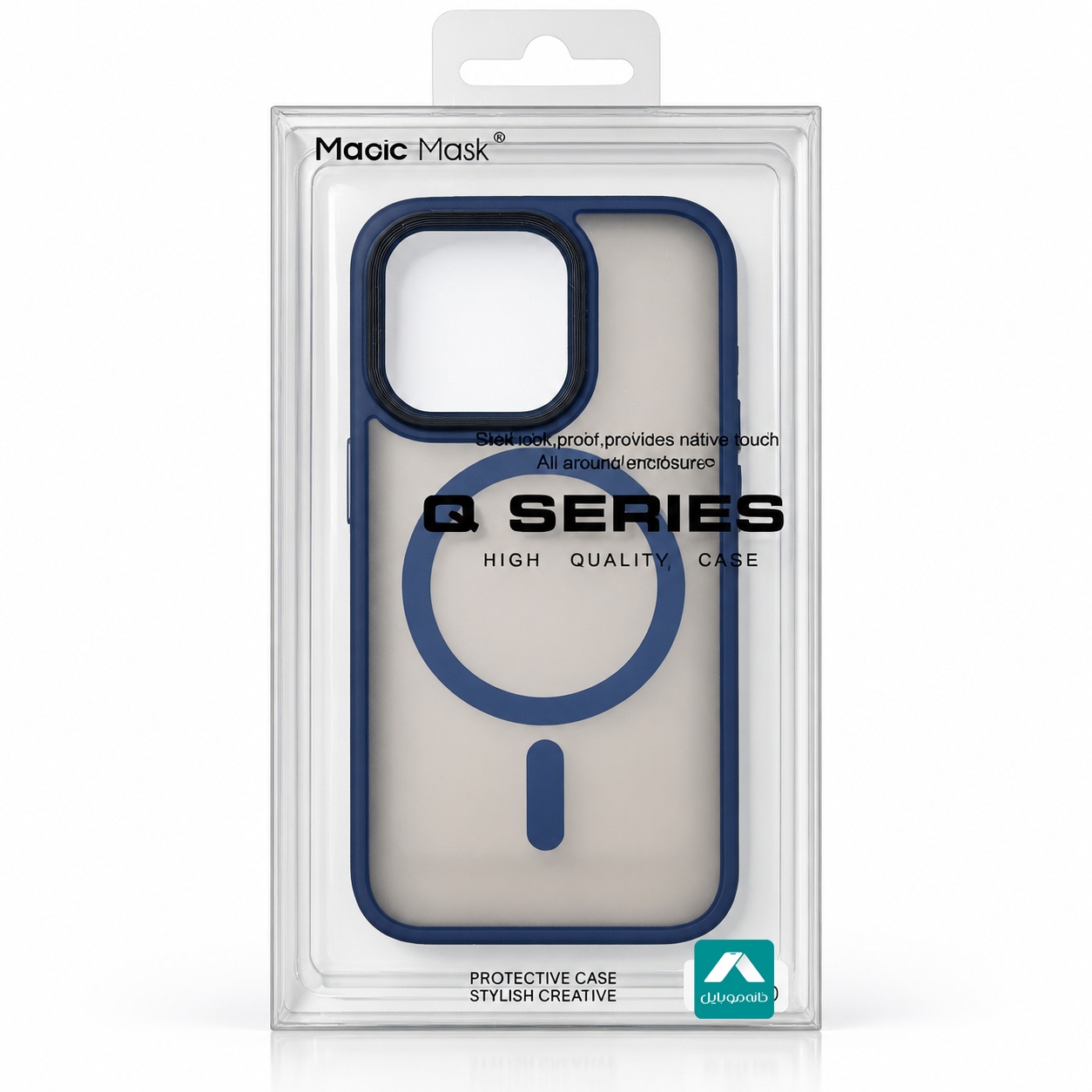 قاب اورجینال Magic Mask Q Series Matte Magsafe مخصوص گوشی آیفون 15 pro